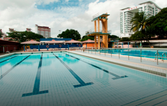 Queenstown Swimming Complex in Singapore.